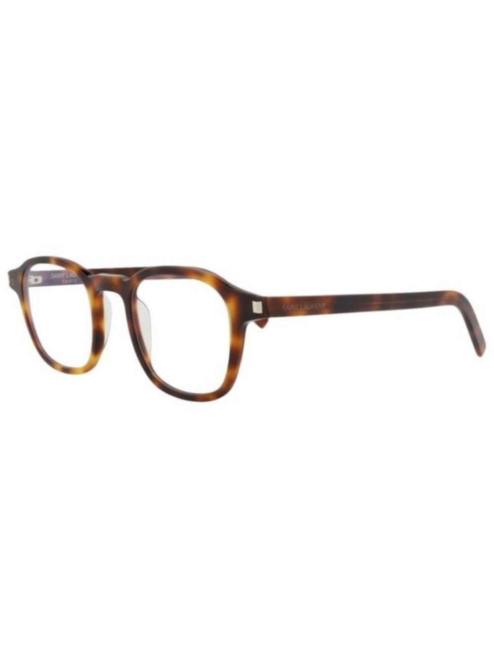 New Saint Laurent Mens Round/Oval Havana Havana Transparent Fashion Designer Eye